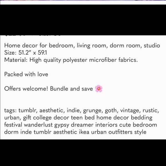 Colorful Marble Wall Hanging Tapestry - Picture 2 of 3